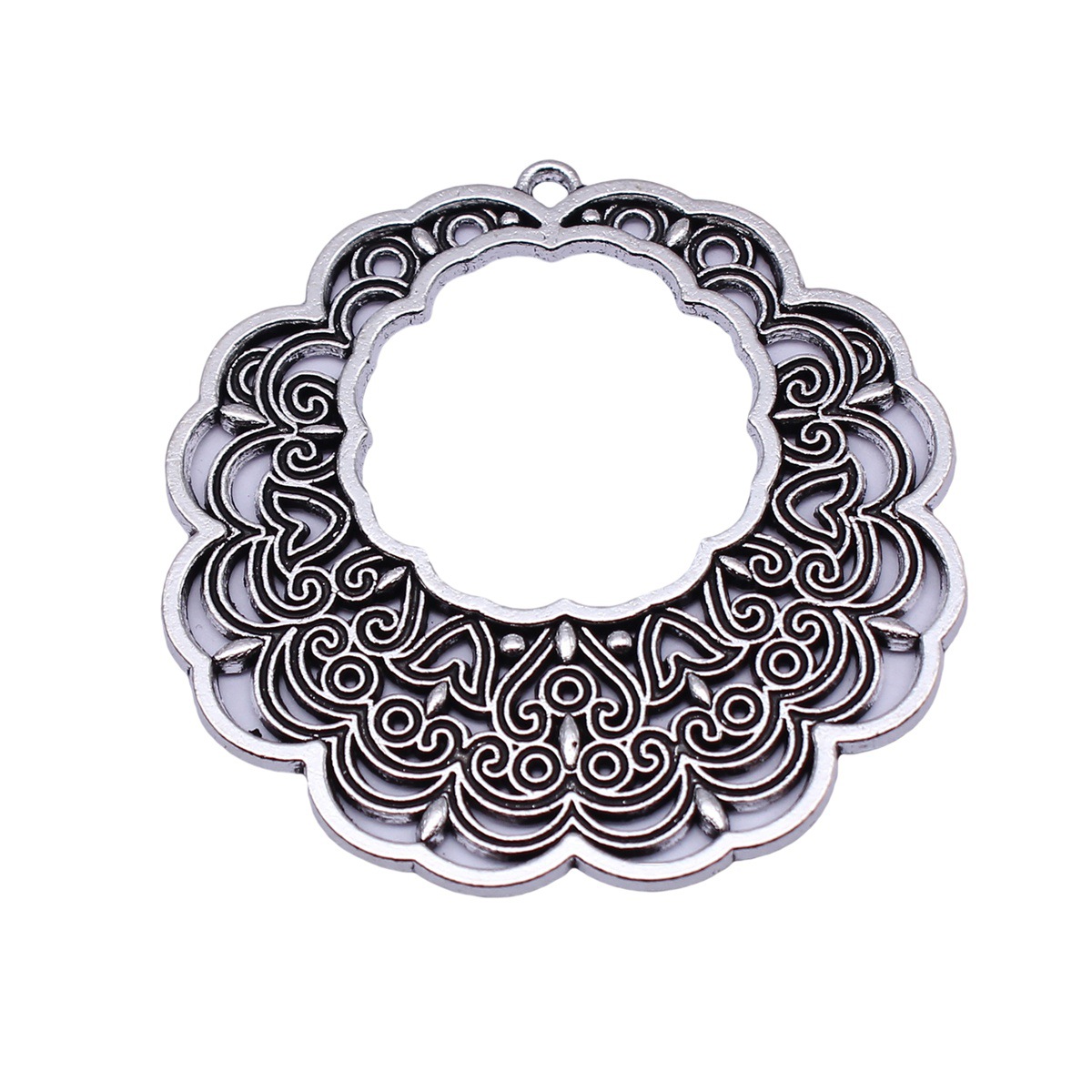 Pendentif Mandala ethnique boh - Ethnic Fashion Wear avis et prix