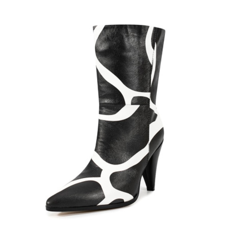 Bicolor Spike talons tirer sur - Ethnic Fashion Runway avis et prix