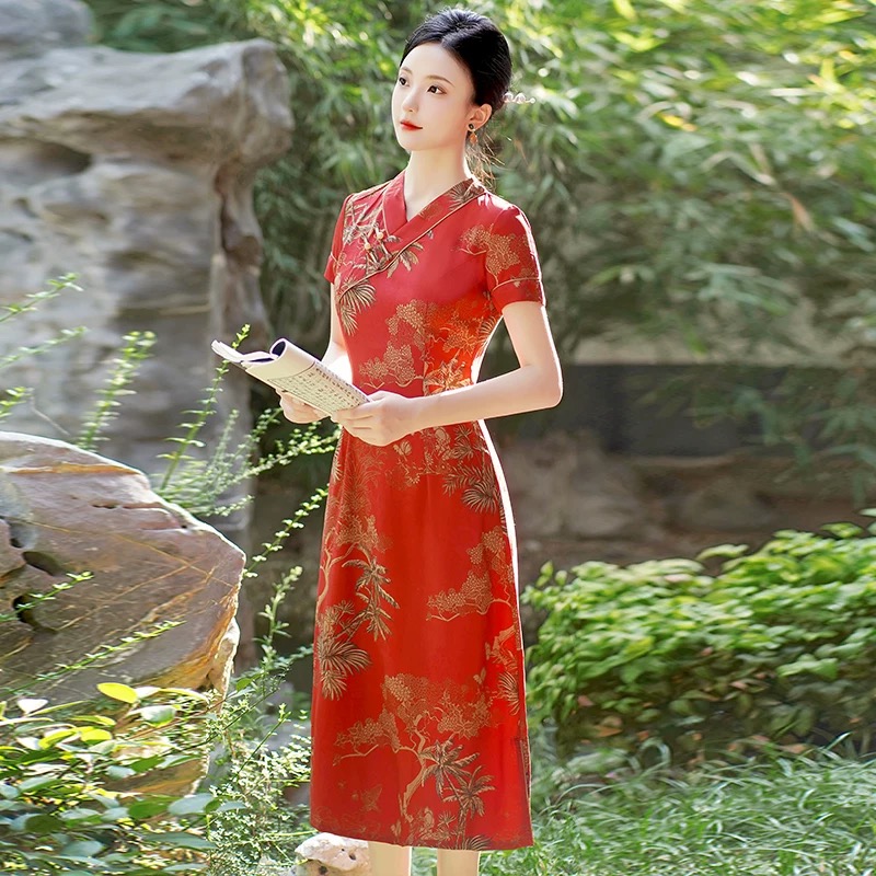 Vietnam Aodai Cheongsam Vintag - Ao Dai Vietnam Dress avis et prix