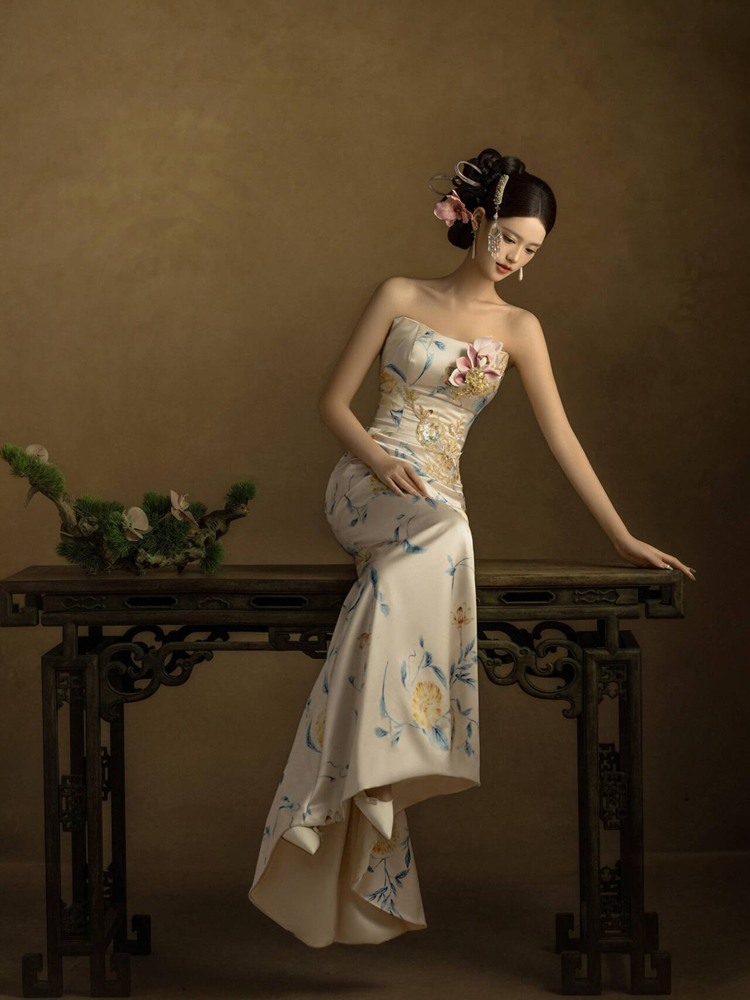 Nouvelle Robe de Mariée Style  - Ethnic Fashion Studio avis et prix