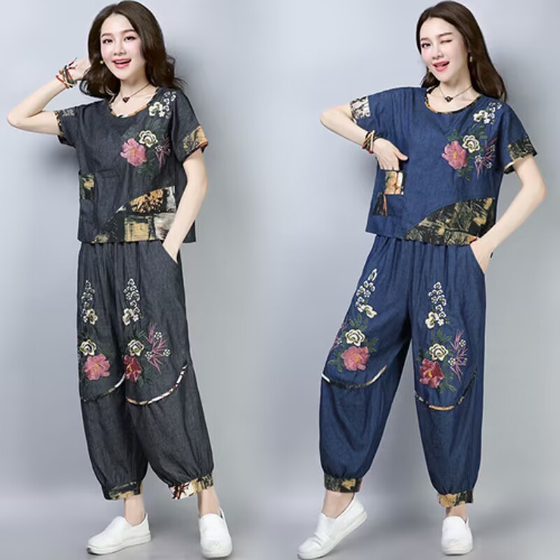 Ensemble trois pièces décontra - Ethnic Fashion Wear avis et prix