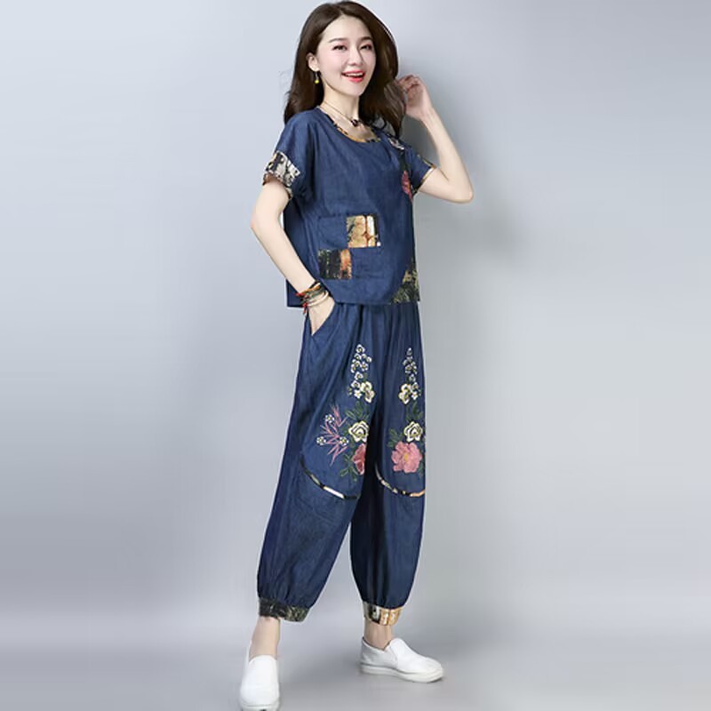 Ensemble trois pièces décontra - Ethnic Fashion Wear avis et prix