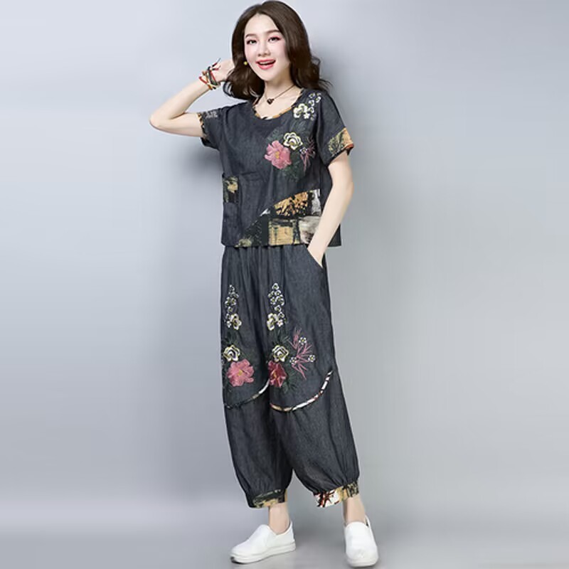 Ensemble trois pièces décontra - Ethnic Fashion Wear avis et prix