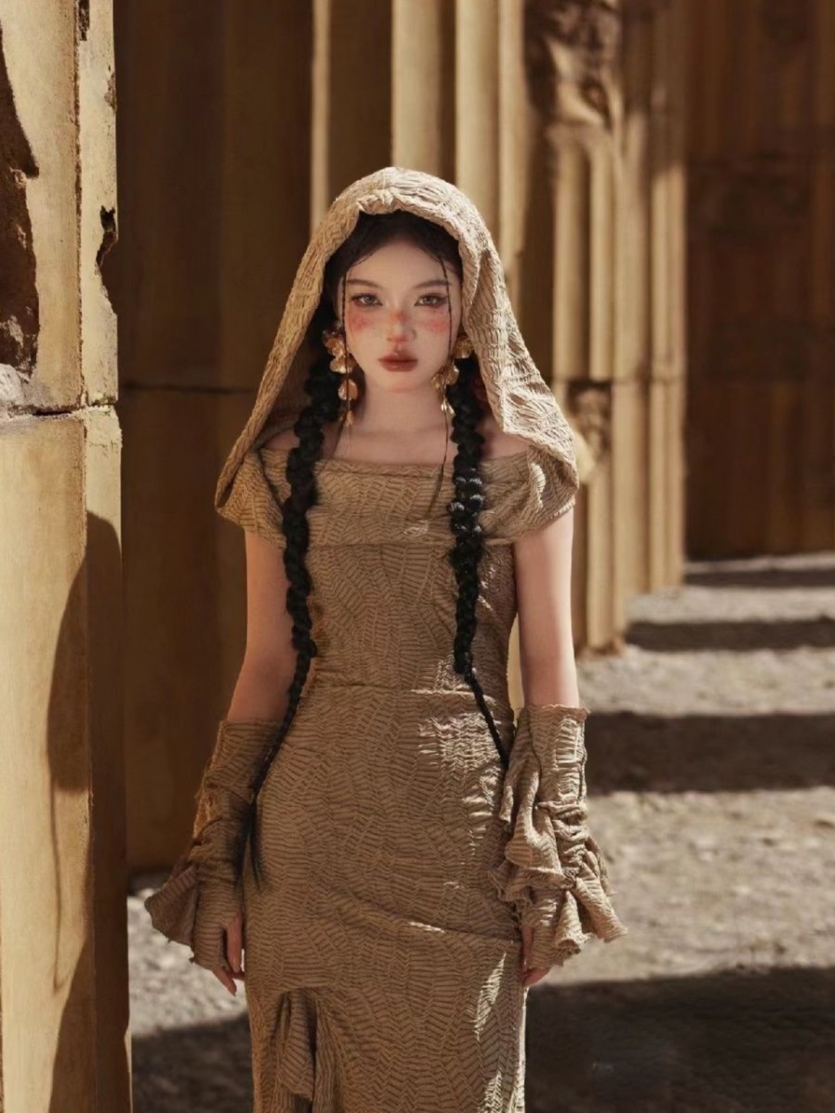 Robe de vacances style Princes - Ethnic Fashion Studio avis et prix