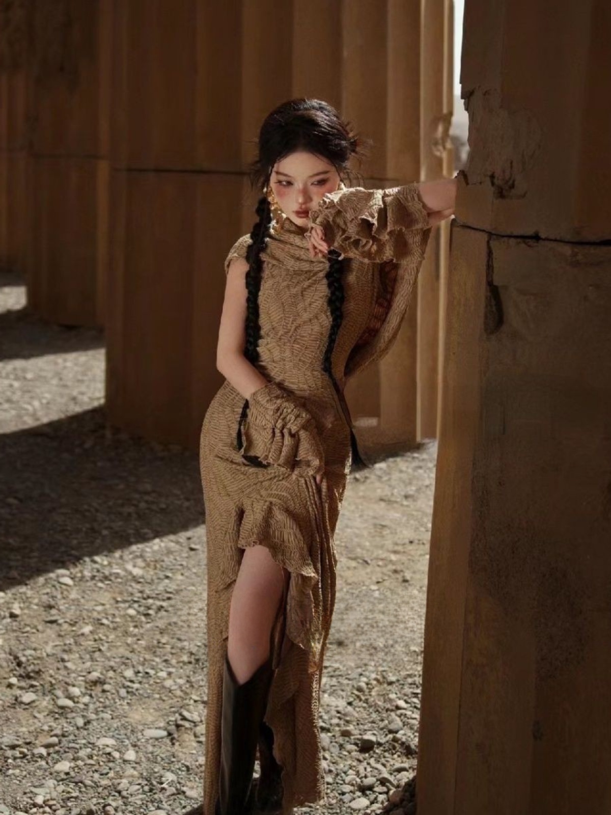 Robe de vacances style Princes - Ethnic Fashion Studio avis et prix